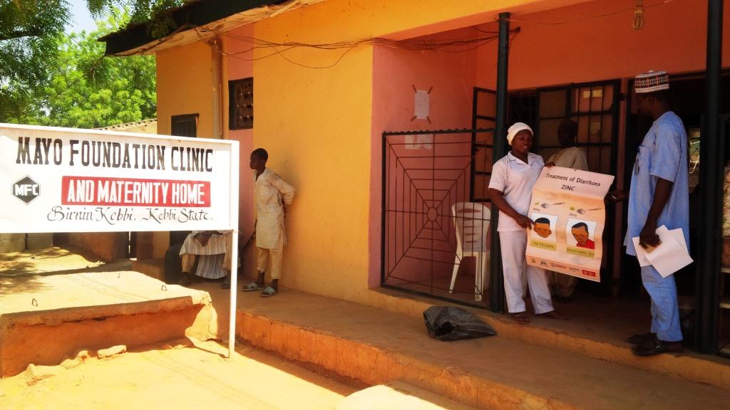 Abigail Ayorinde, a nurse at Mayor Foundation Clinic Birnin-Kebbi in Nigeria