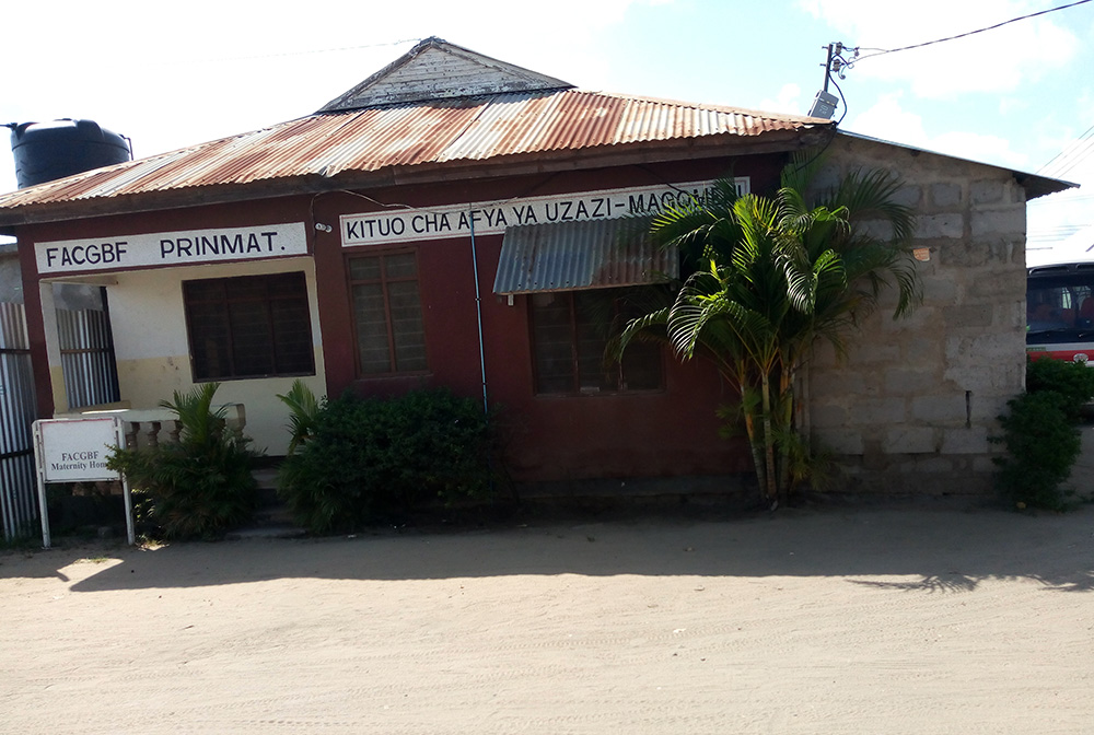 The students are in the Dar es Salaam area in Tanzania.