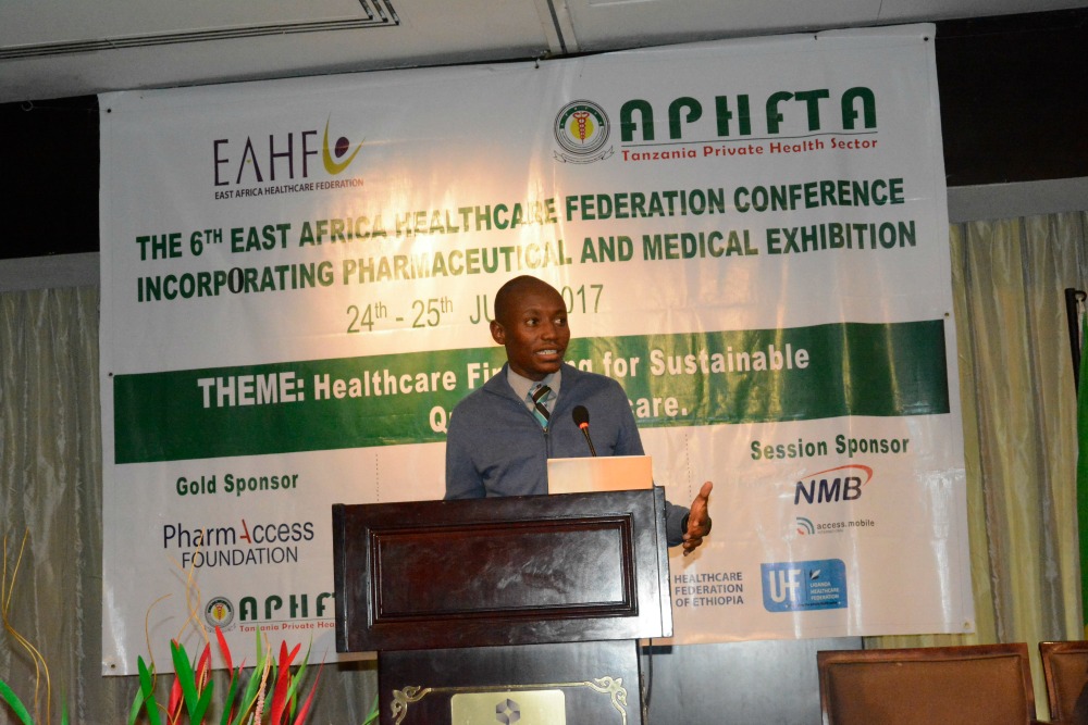 Mbogo Bunyi presents at EAHF 2017